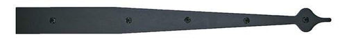 Acorn AIDBP: 18.75 inch Spear Dummy Strap Hinge in Smooth Iron