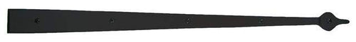Acorn AIFBP: 24 inch Spear Dummy Strap Hinge in Smooth Iron