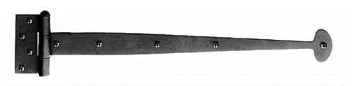 Acorn AIPBP: 19.63 inch Bean Strap Hinge in Smooth Iron