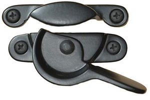 Acorn AK8BP: 2.13 inch Window Sash Lock in Smooth Iron