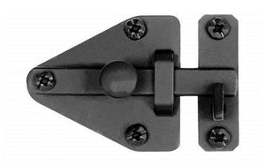 Acorn AL5BR: 2.81 inch Drop Bar Cabinet Latch in Smooth Iron