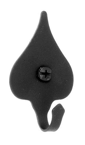 Acorn AM3BP: 3 inch Colonial Heart Hook In Smooth Iron