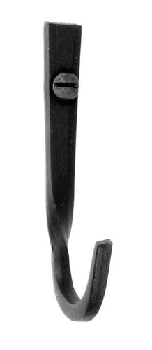 Acorn AM5BP: 3 inch Colonial Twist Hook In Smooth Iron
