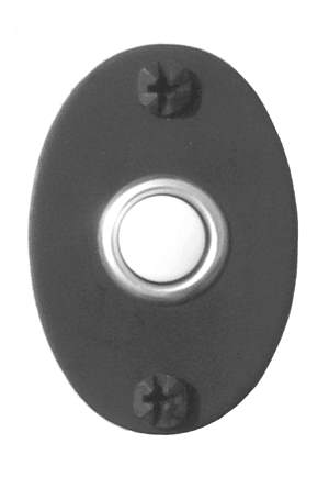 Acorn AMQBP: 2.38 inch Bean Electronic Door Bell Button Forged Iron