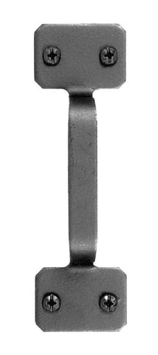 Acorn APGBP: 5 inch Square Cabinet Pull in Smooth Iron