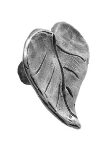Acorn APRPP: 1.63 inch Dogwood Leaf Cabinet Knob in Pewter