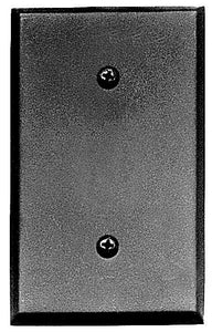 Acorn AWJBP: 4.5 inch Blank Switch Plate in Smooth Iron