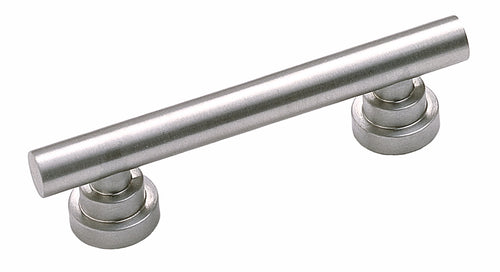 Acorn AZC202-3-POL: 3 inch Absolute Zero Deco Nouveau Cabinet Pull in Polished Stainless Steel