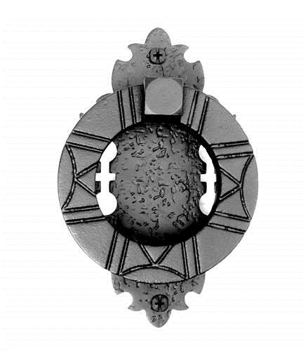 Acorn 4 Inch Warwick Drop Ring Door Pull