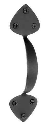 Acorn APDBP: 7.75 inch Arrowhead Door Pull in Smooth Iron