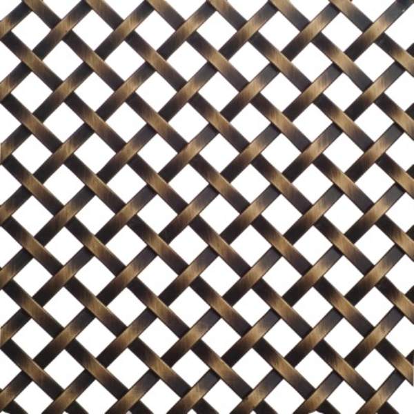 Richelieu Decorative Wire Mesh 36 Inch X48 Inch Antique Brass
