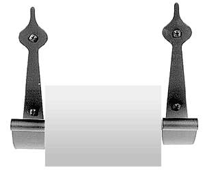 Acorn AB1BP: 7 inch Spear Design Bath Tissue Holder in Smooth Iron